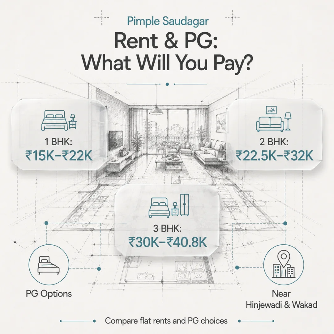 Renting & PG Guide for Pimple Saudagar