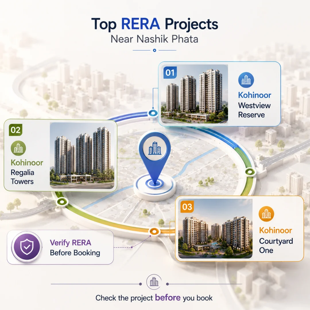 RERA-Registered Projects on Nashik Phata Road