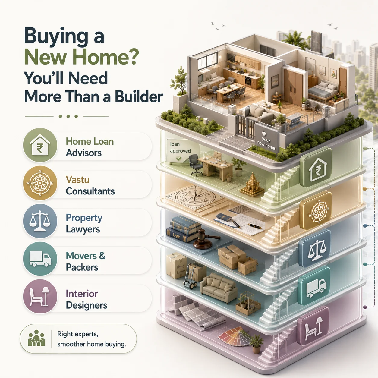 Allied Services: Loans, Vastu, Movers & Legal Help for New Project Buyers