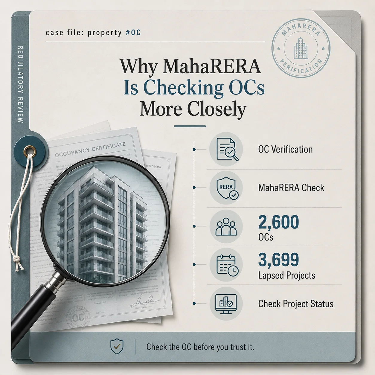 MahaRERA Verification Drive: The 2025–26 Story No One Else Is Telling You