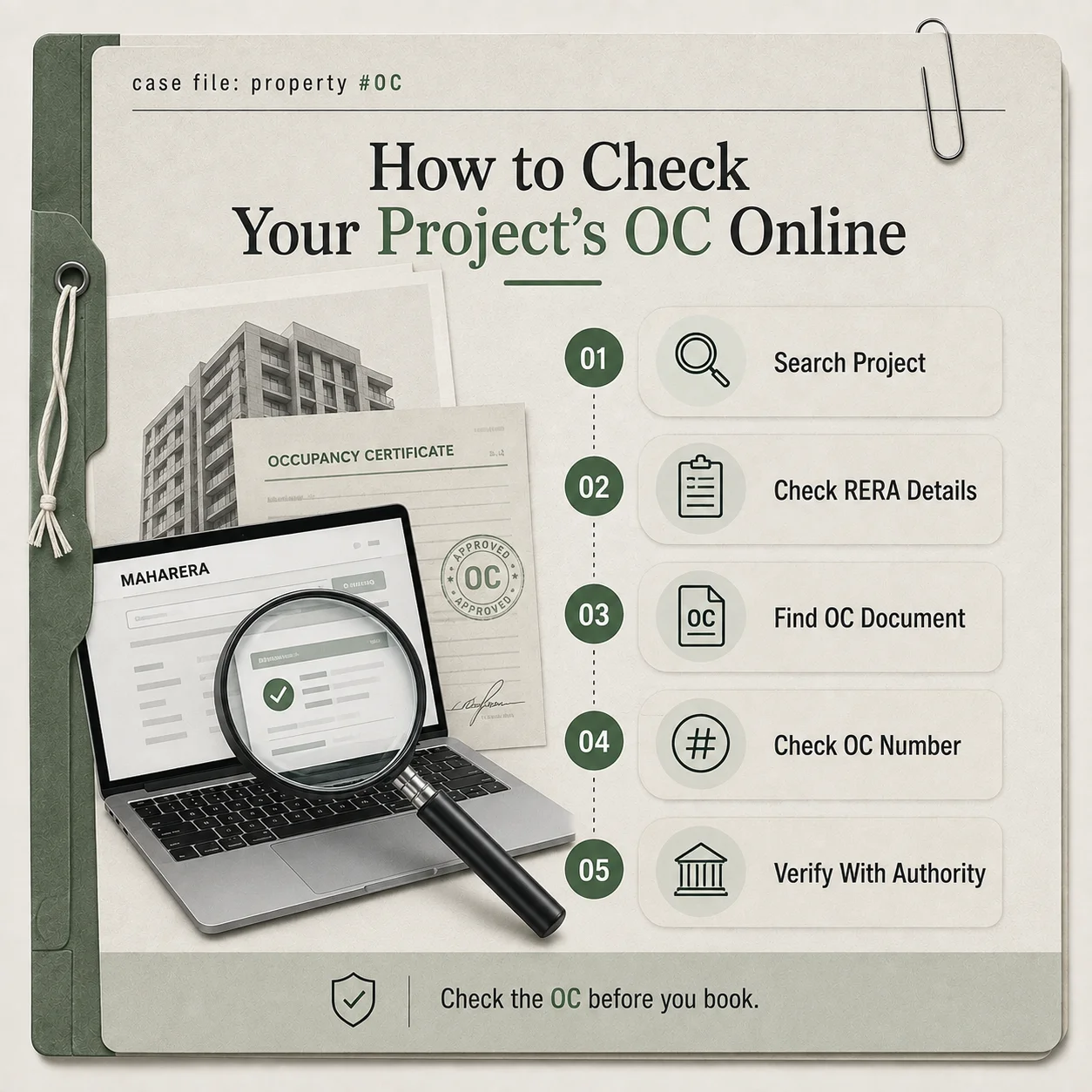 How to Check an OC Online in Pune