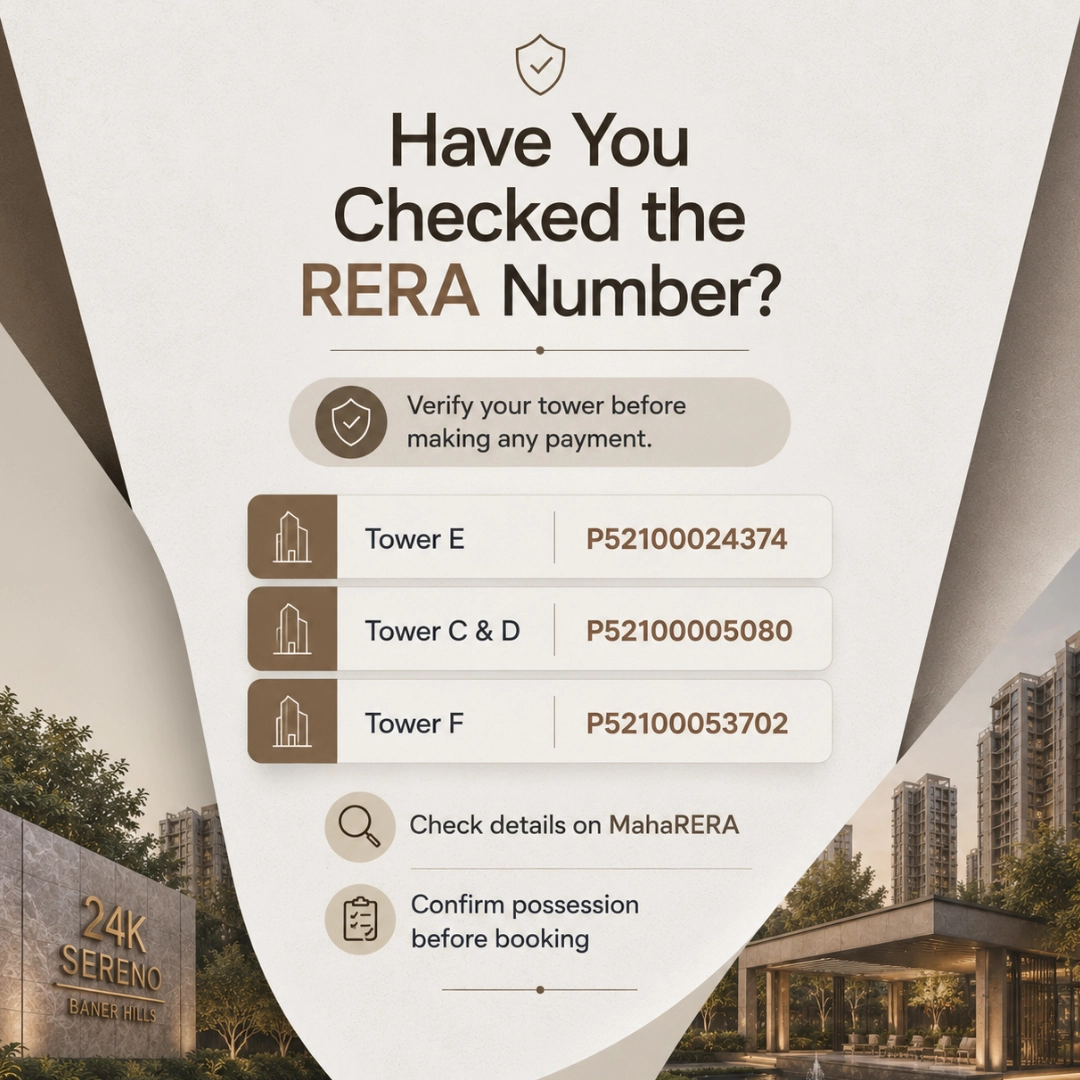 RERA Verification for 24K Sereno