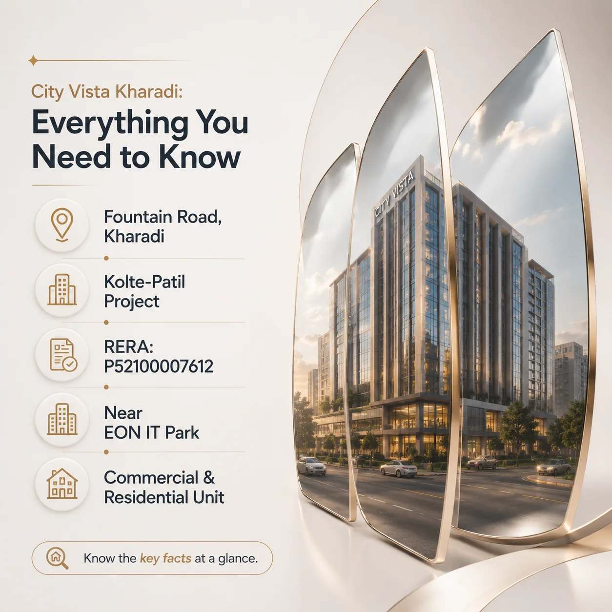 At a Glance: City Vista Kharadi in Numbers