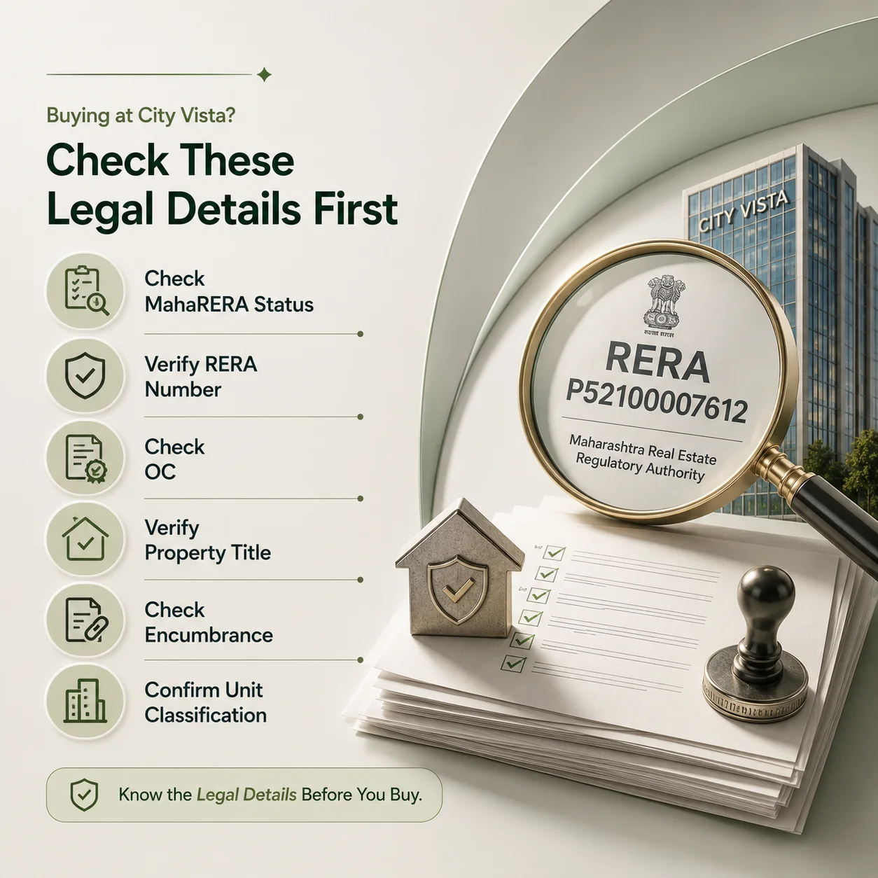 RERA & Legal Verification: What Buyers and Lawyers Should Check