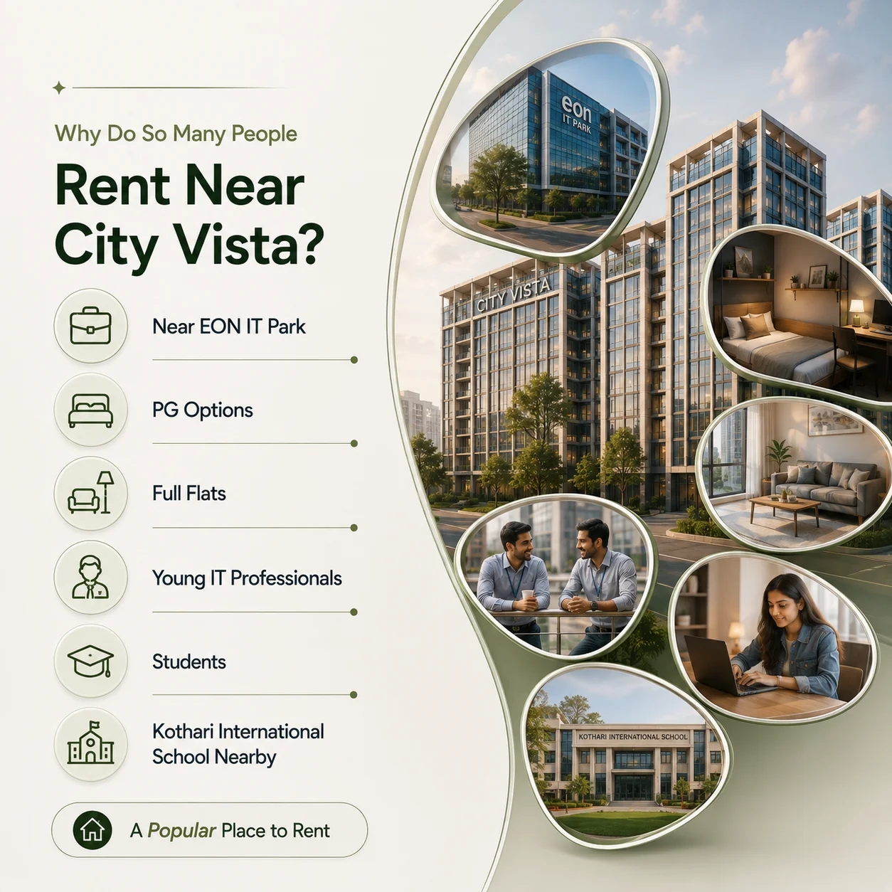 Rental Demand: PG Renters, Students, and IT Tenants Near City Vista