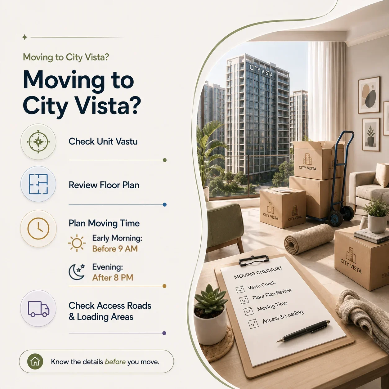 Vastu, Interiors & Movers: Practical Considerations