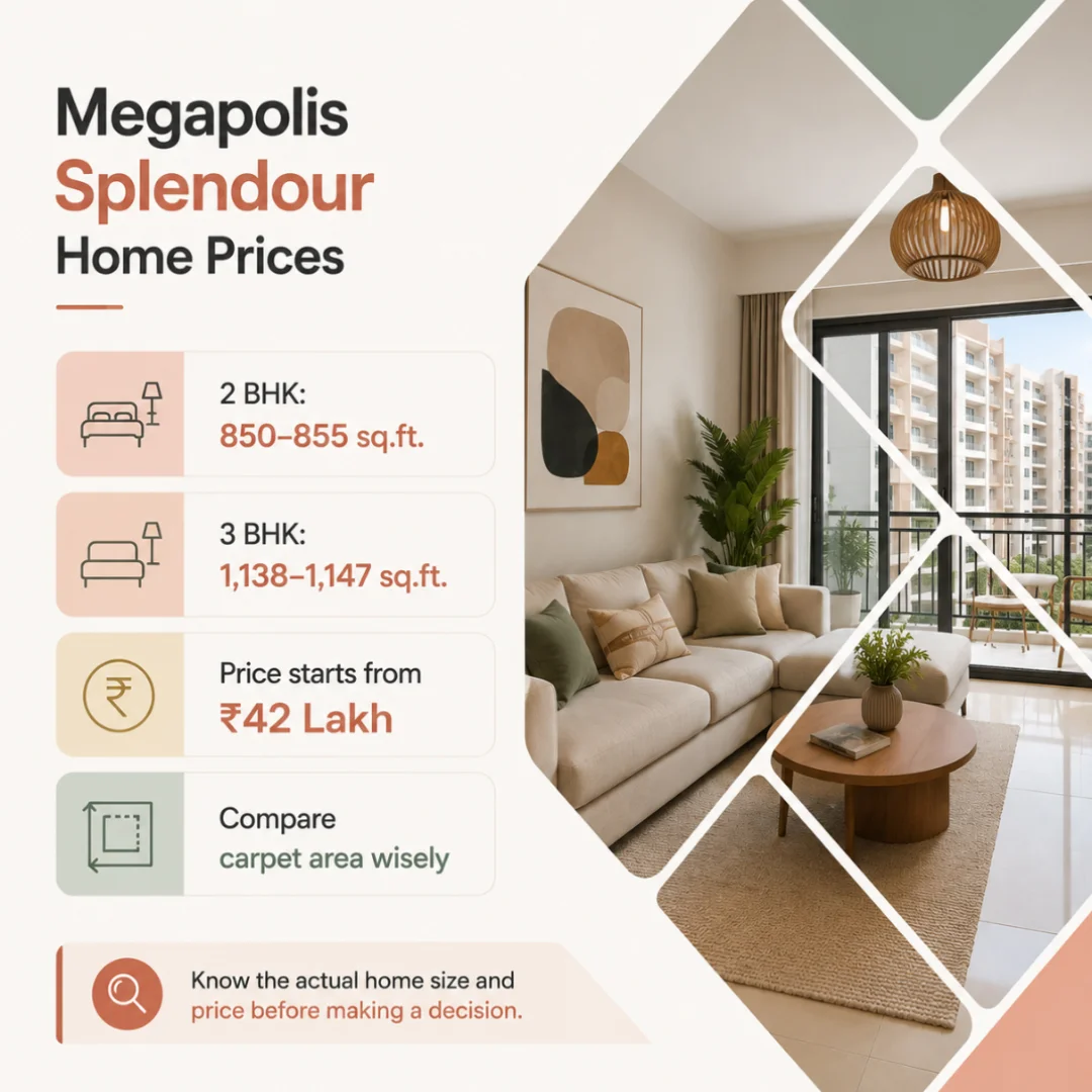 Price & Carpet Area Explained