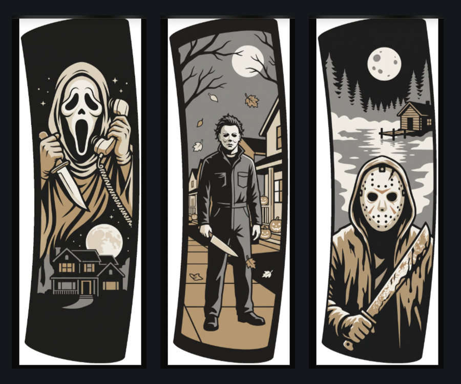 Halloween Slasher Rifle Magazine Color Set (3 Designs, 4-Tone MOPA) preview
