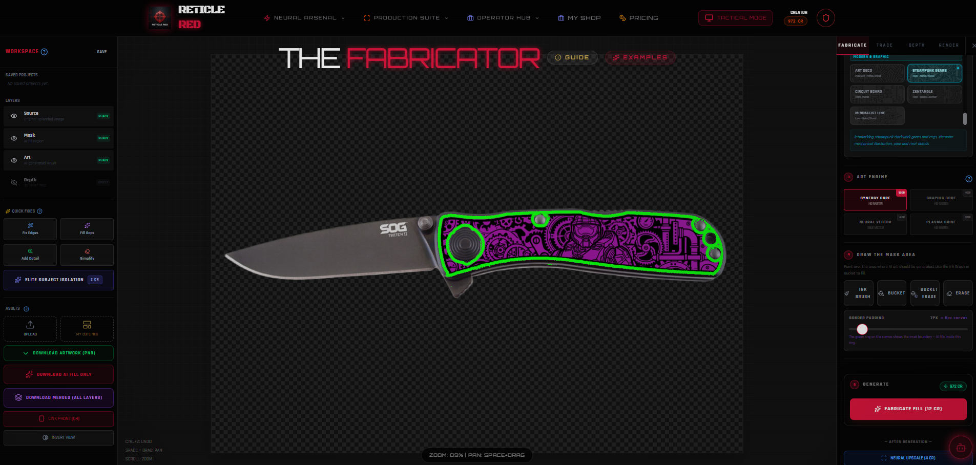Vector Showcase Design