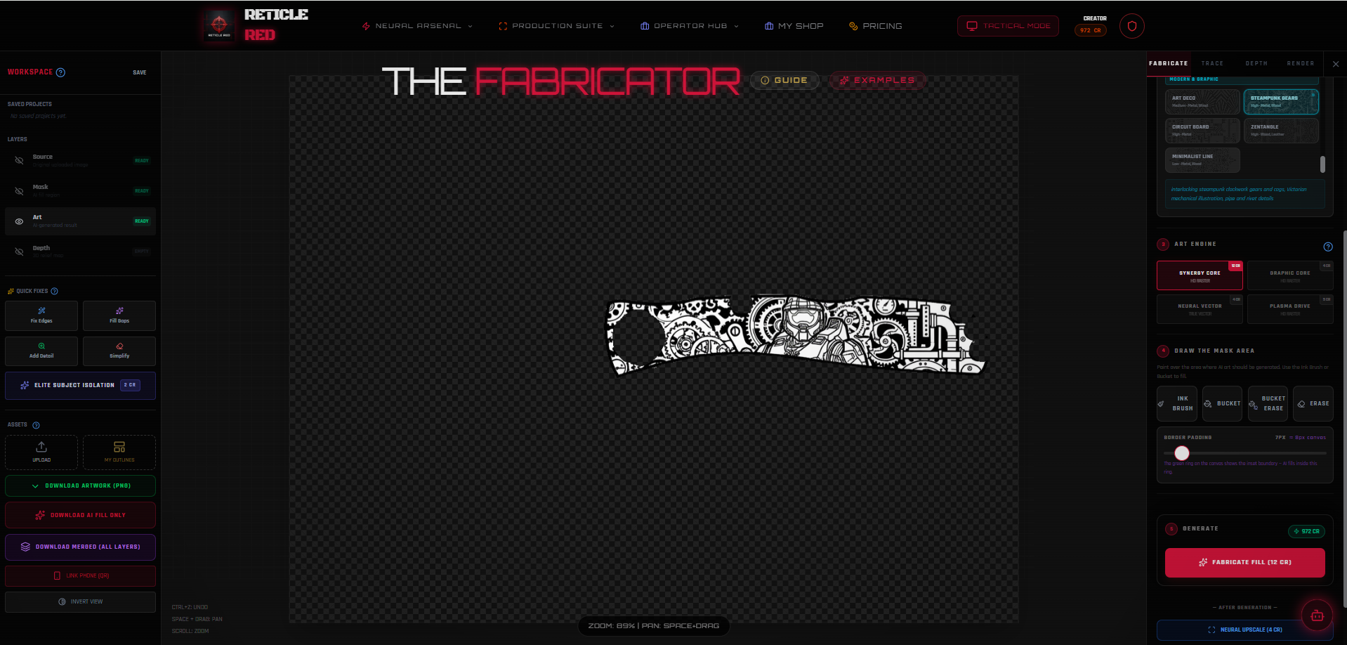 Vector Showcase Design