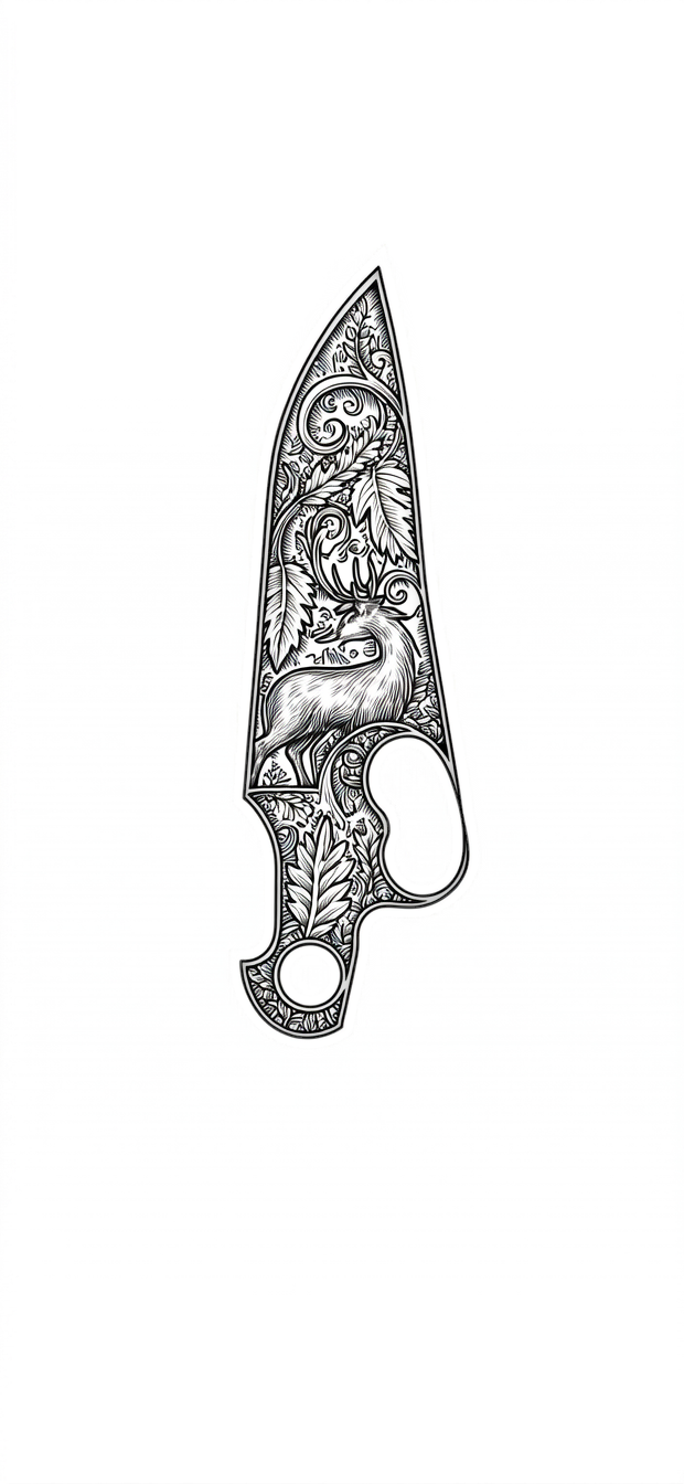 laser engravable ornamental scrollwork