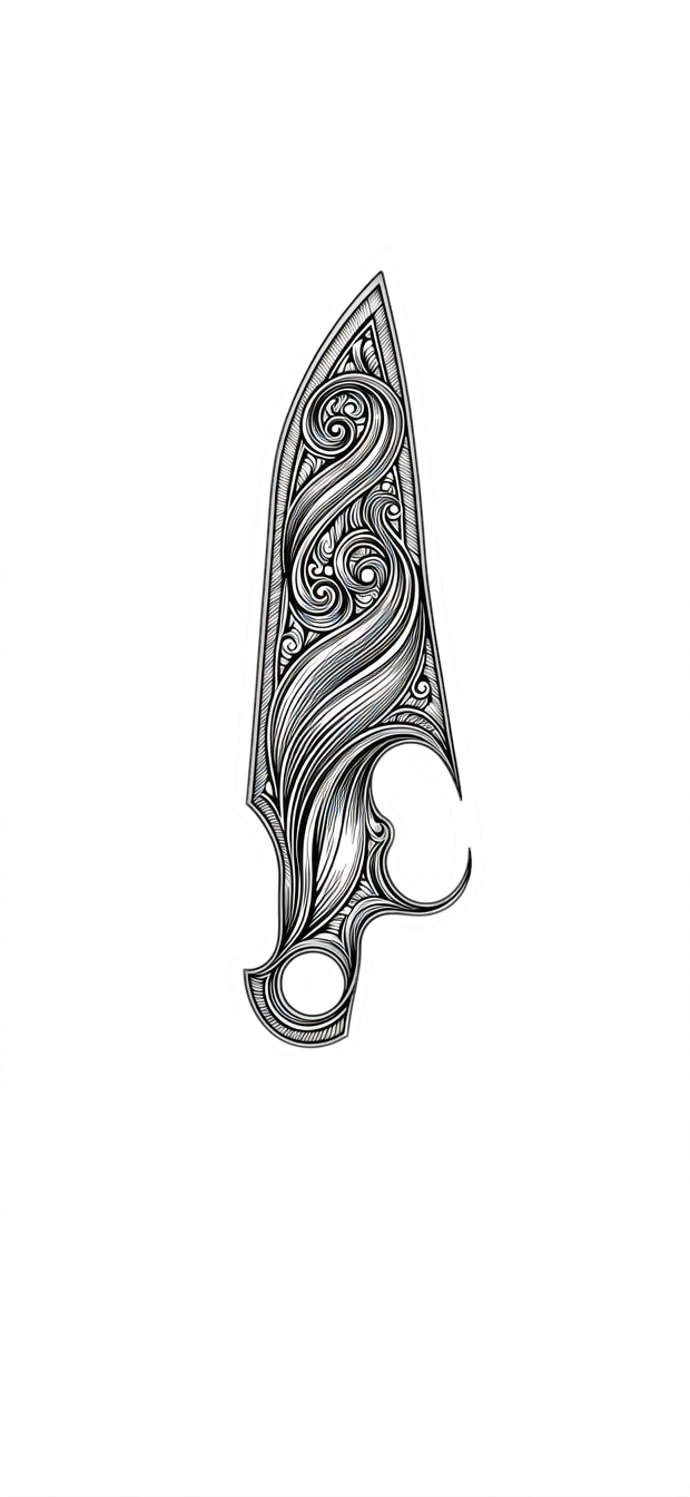 laser engravable ornamental scrollwork