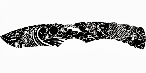 Traditional Japanese tattoo style with c...