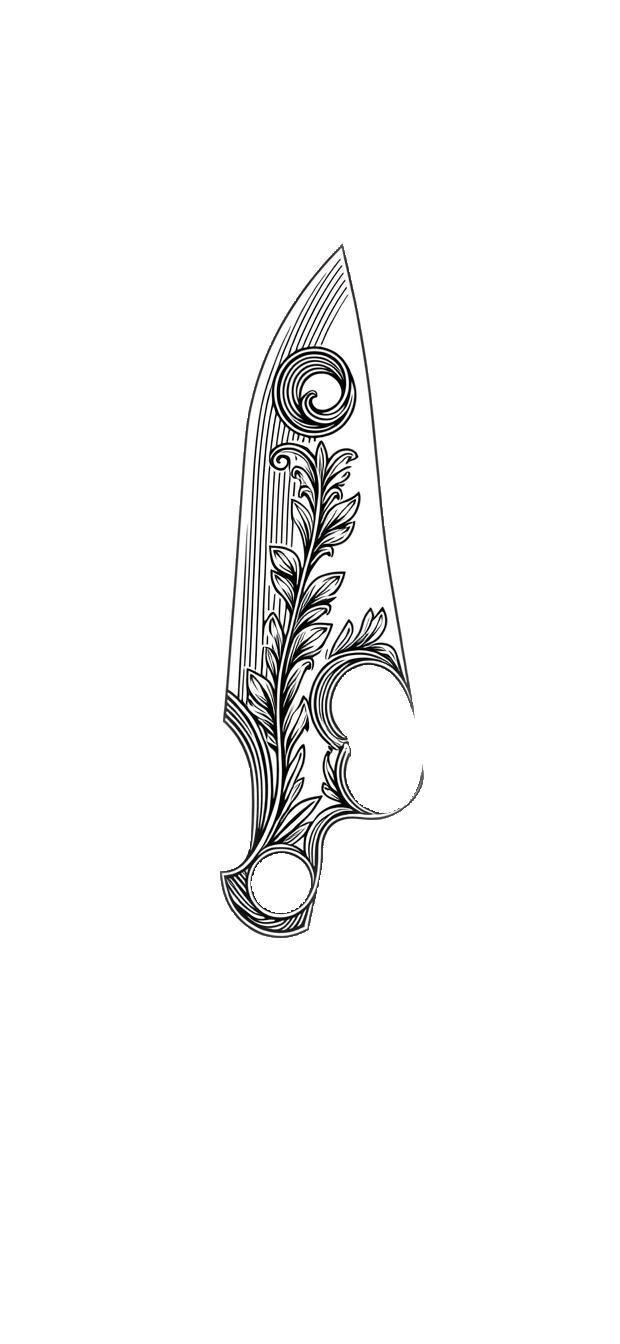 laser engravable ornamental scrollwork