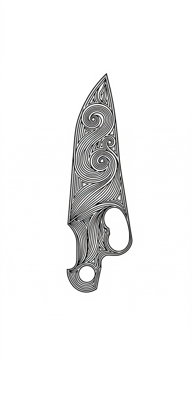 laser engravable ornamental scrollwork