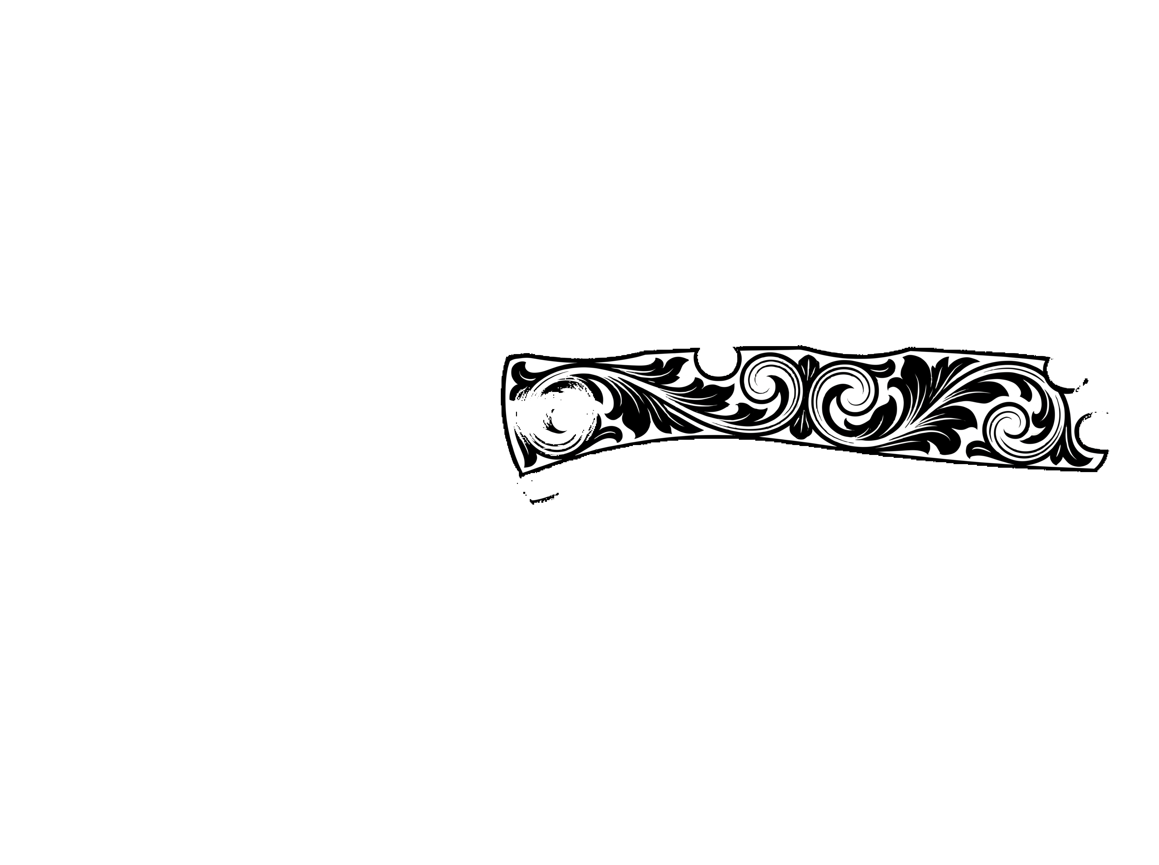 high-contrast engraving fill