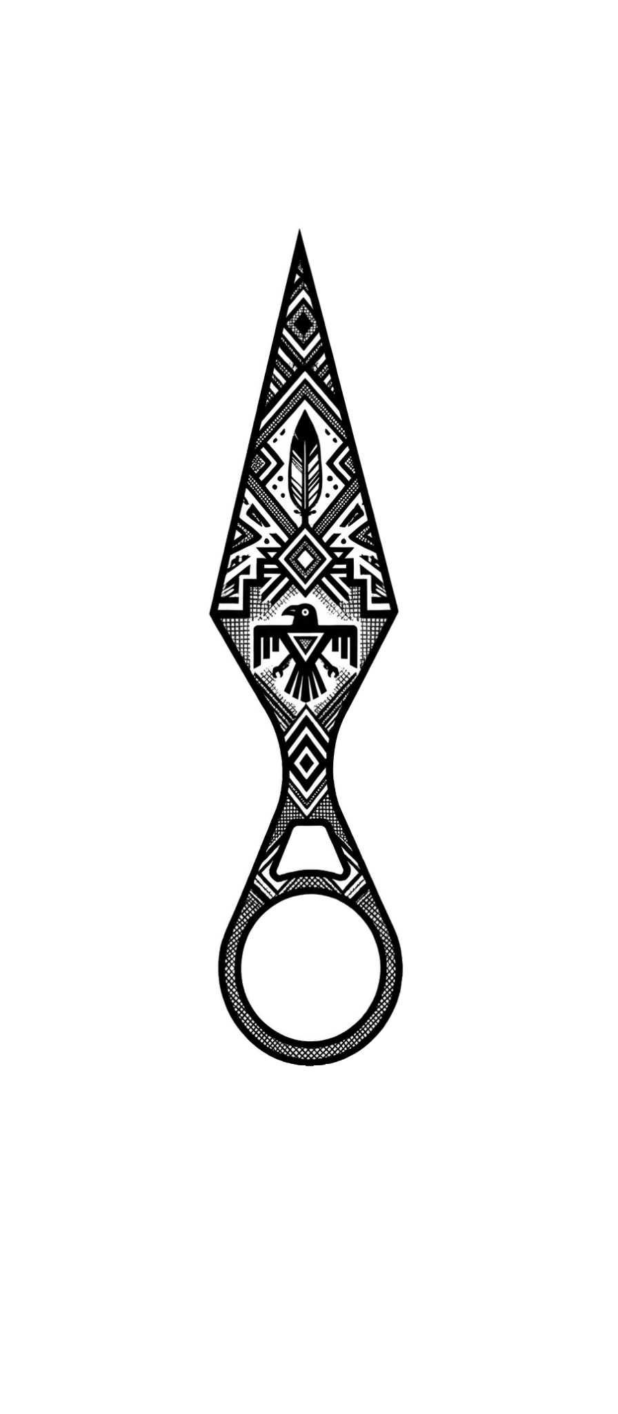 high-contrast engraving fill