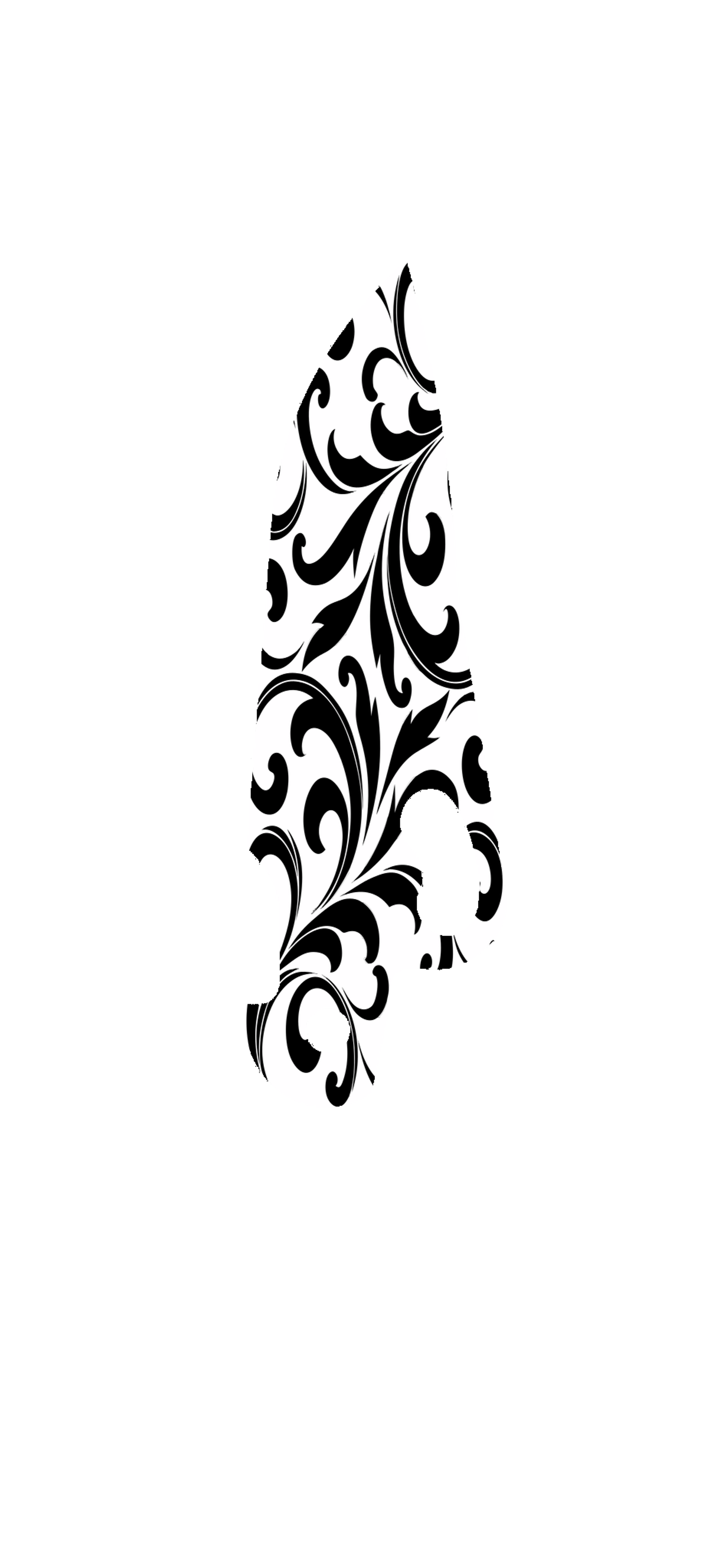 laser engravable ornamental scrollwork