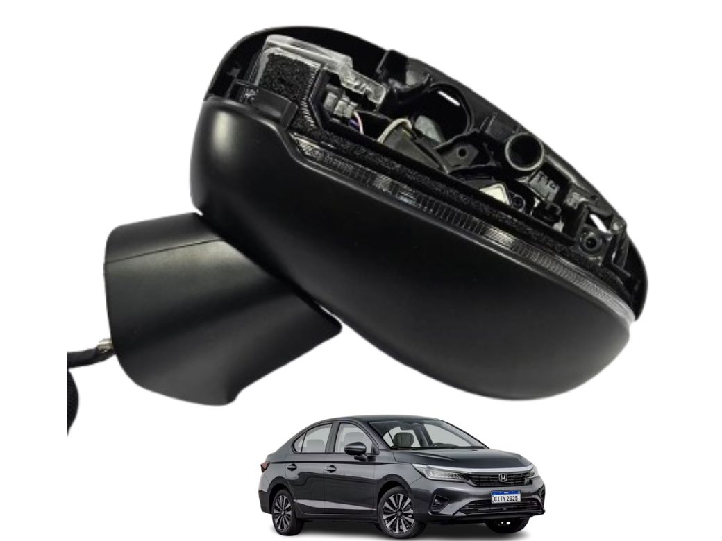 Retrovisor Mitsubishi ASX Lado Esquerdo 2011/2019