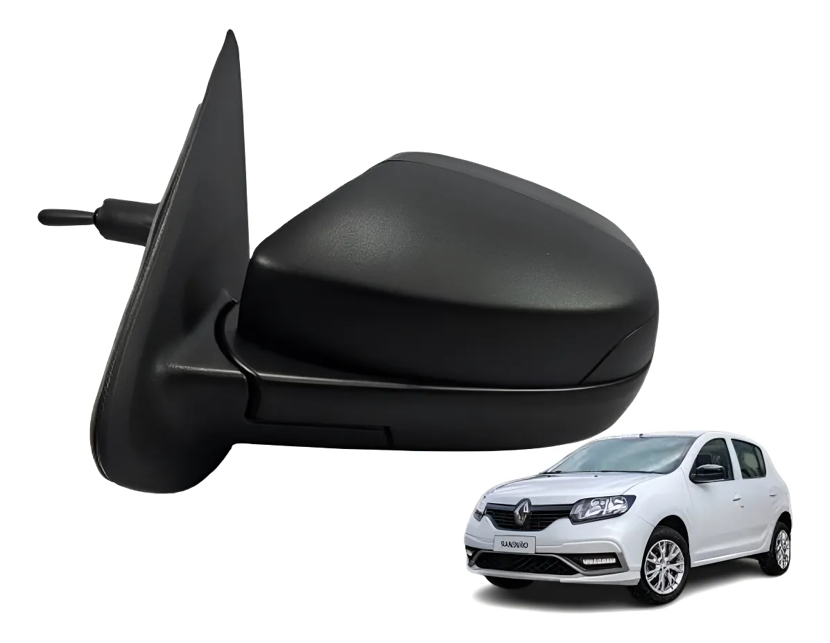 Retrovisor Renault Sandero 2020 2021 2022 2023/24 Manual Le