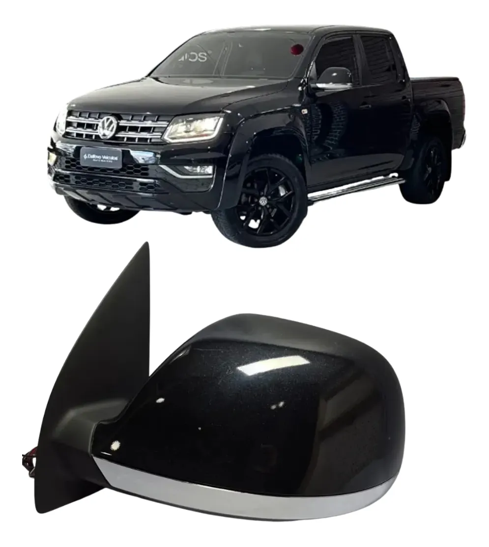 Retrovisor Amarok V6 Retrátil 2018 2019 2020 2021 2022/23 Le (Usado)