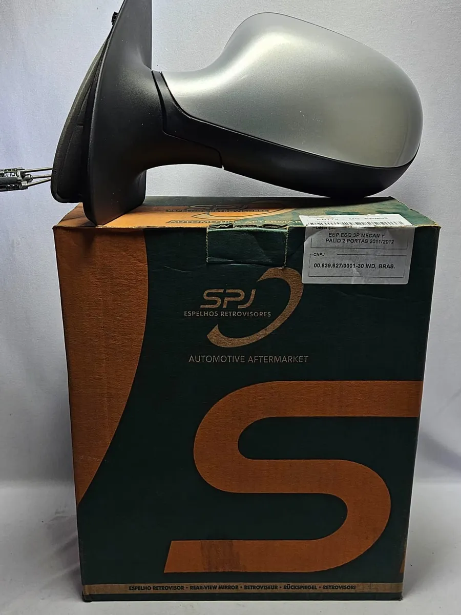 Retrovisor Fiat Strada Manual 2011/17 Base Quadrada Direito