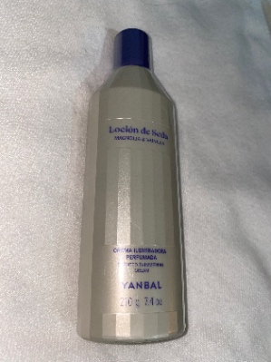 Locion de Seda Crema iluminadora perfumada Yanbal