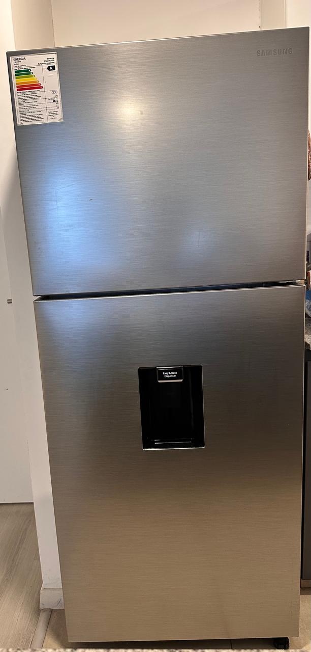 Refrigeradora Samsung No Frost Rt44a6620s9 416l Color Gris