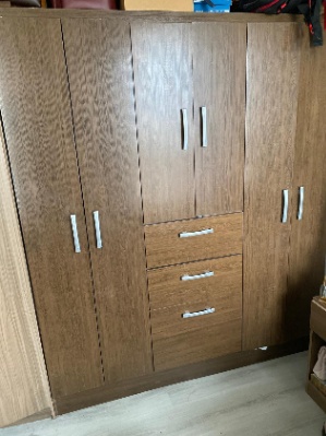 Ropero Closet 6 Puertas 2 Cajónes Y 1 Cajón Zapatero