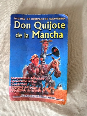 Mini libro Don Quijote de la mancha
