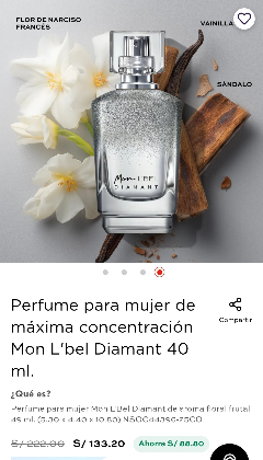 Perfume nuevo sellado
