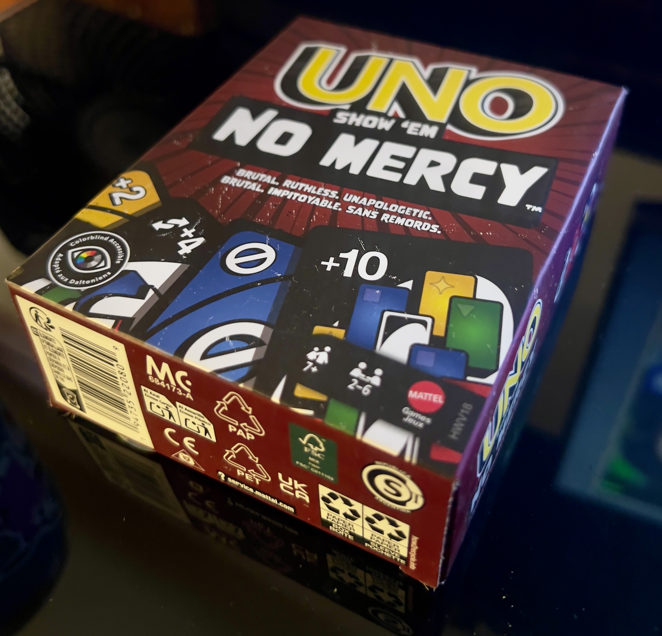 UNO No Mercy - Juego de mesa