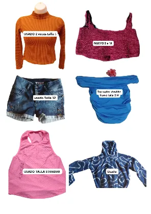 Ropa y mas entre usado y nuevo