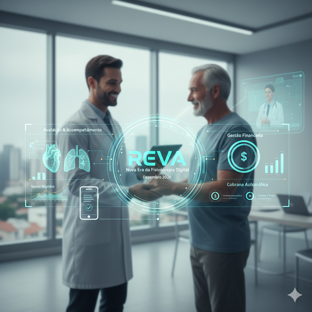 🌐 Vem aí o RevaHub — a nova era da Fisioterapia digital!
