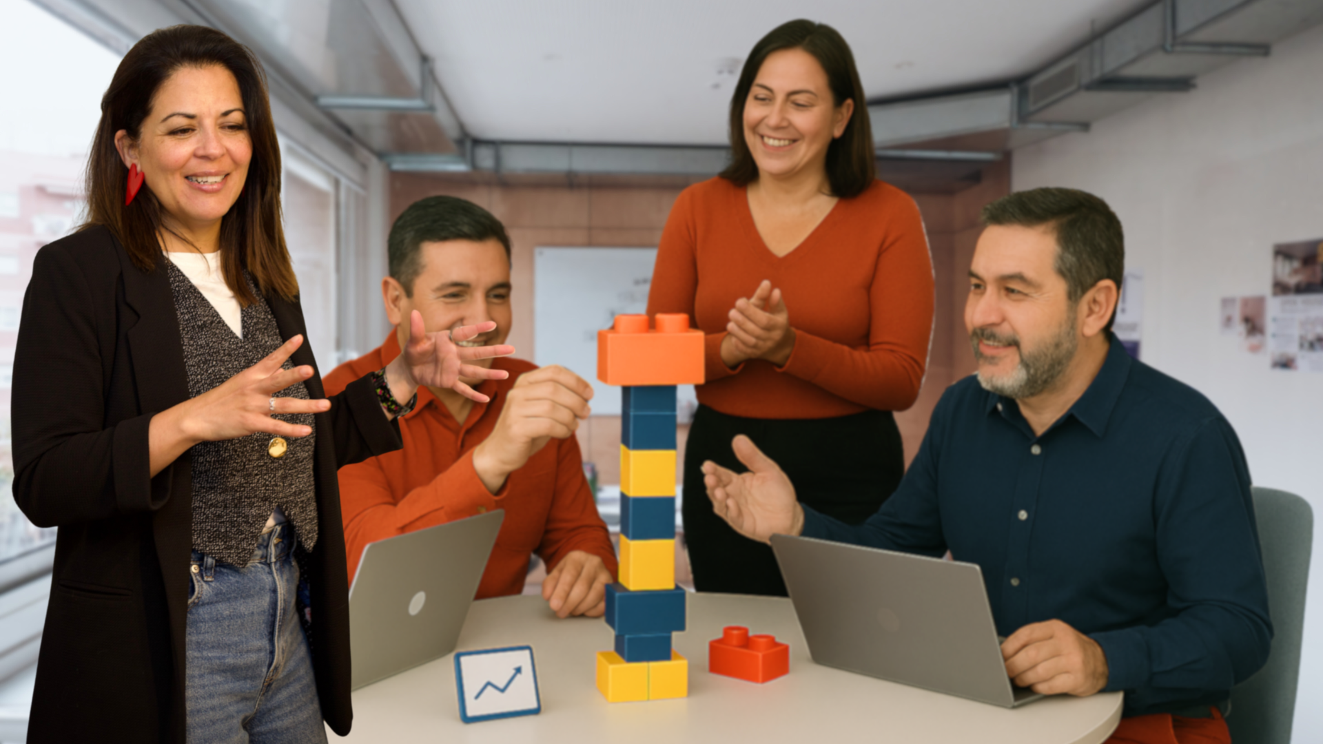 Fondo abstracto de equipo