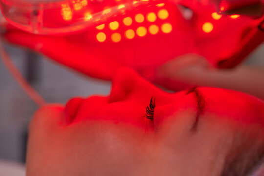 LED Therapy Session