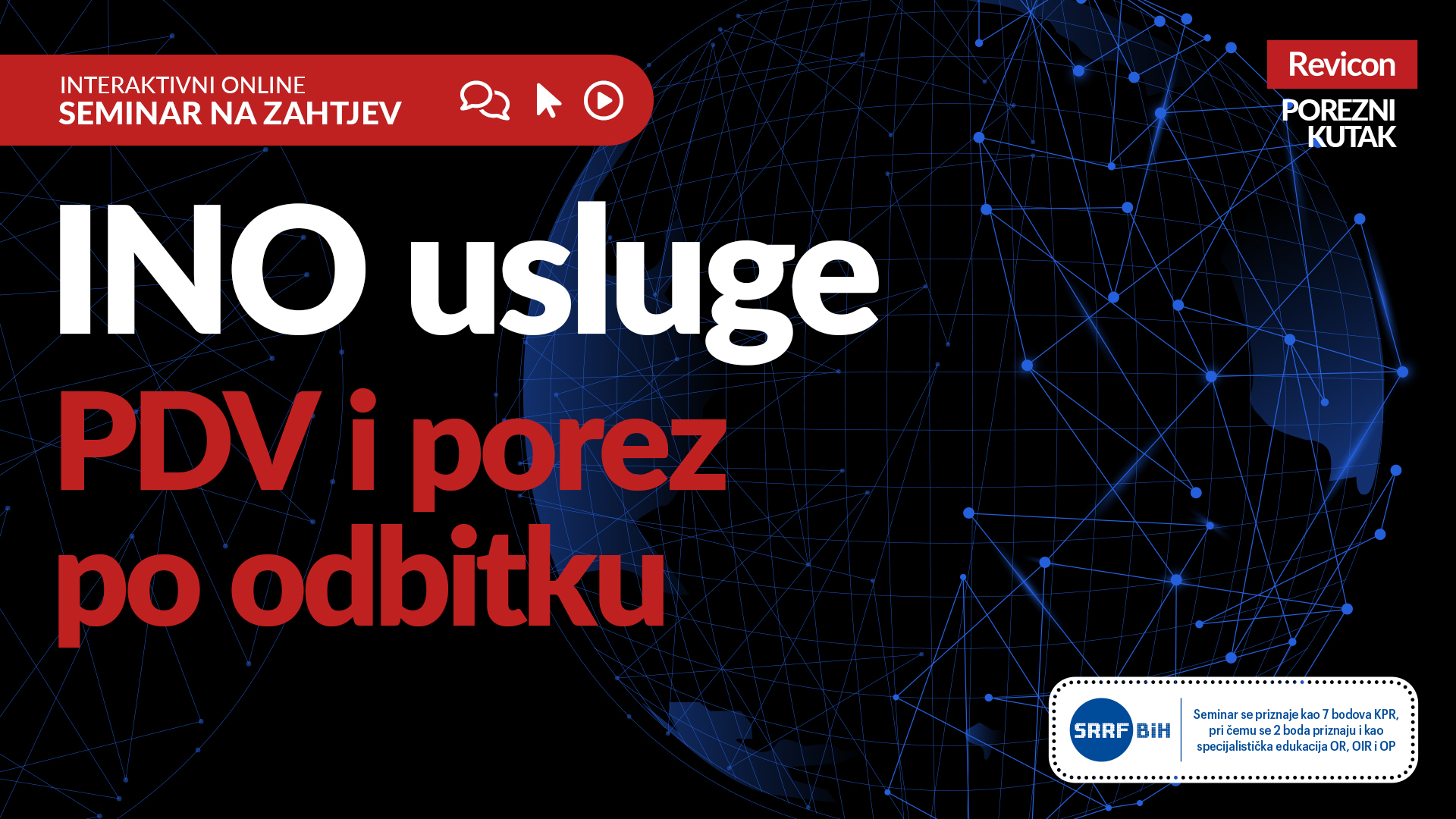 INO USLUGE - PDV i porez po odbitku -