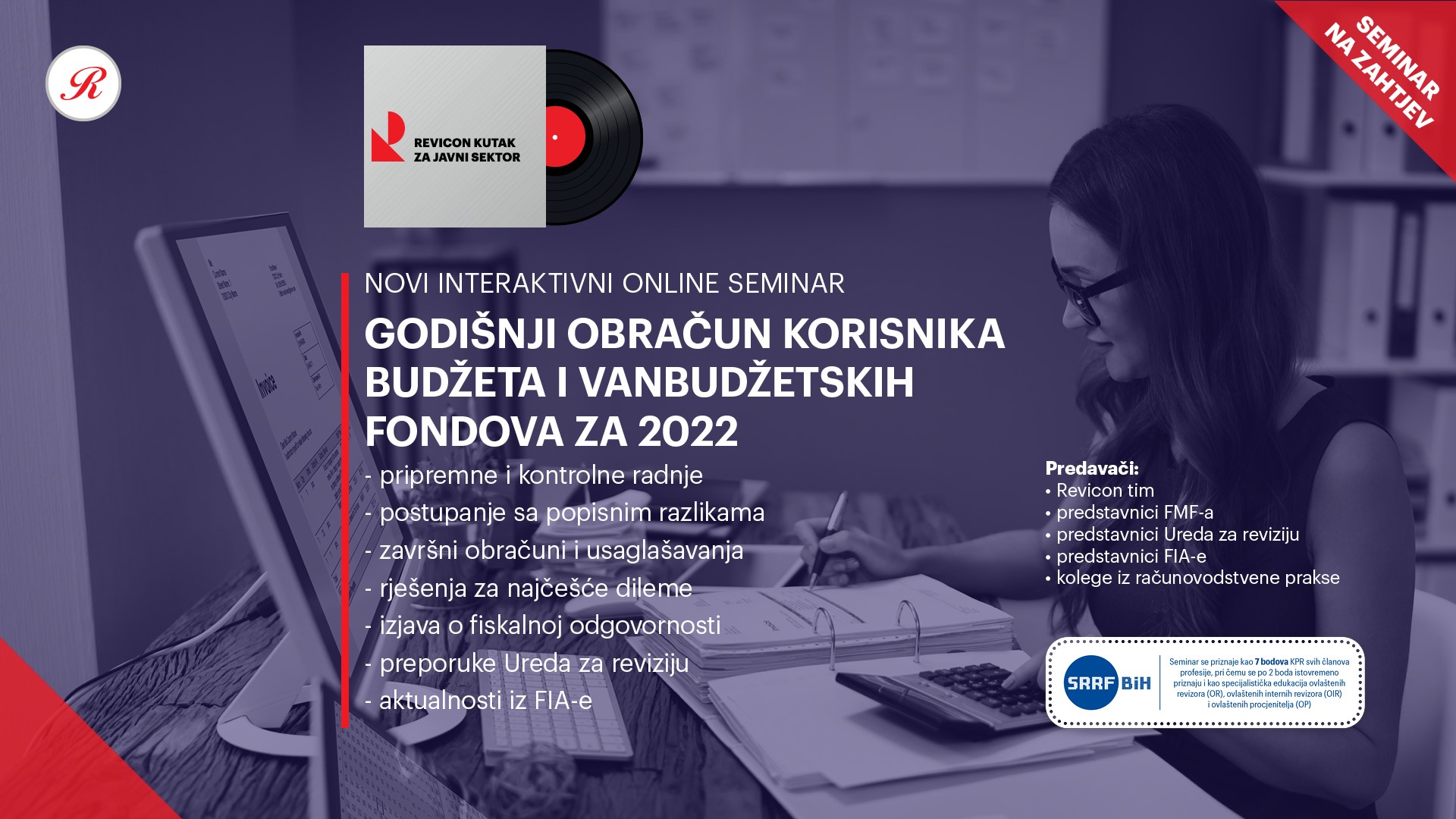 GODIŠNJI OBRAČUN KORISNIKA BUDŽETA I VANBUDŽETSKIH FONDOVA ZA 2022