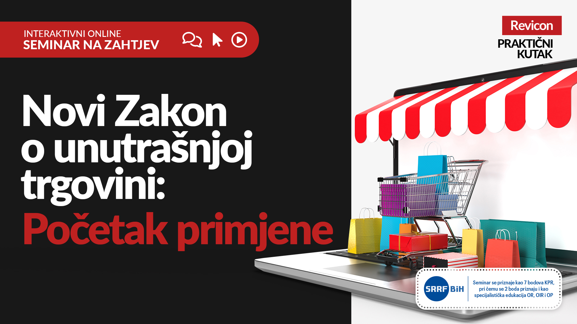 Novi Zakon o unutrašnjoj trgovini: POČETAK PRIMJENE

