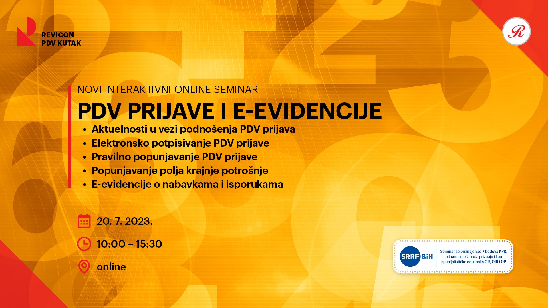 KPE: PDV PRIJAVE I E-EVIDENCIJE