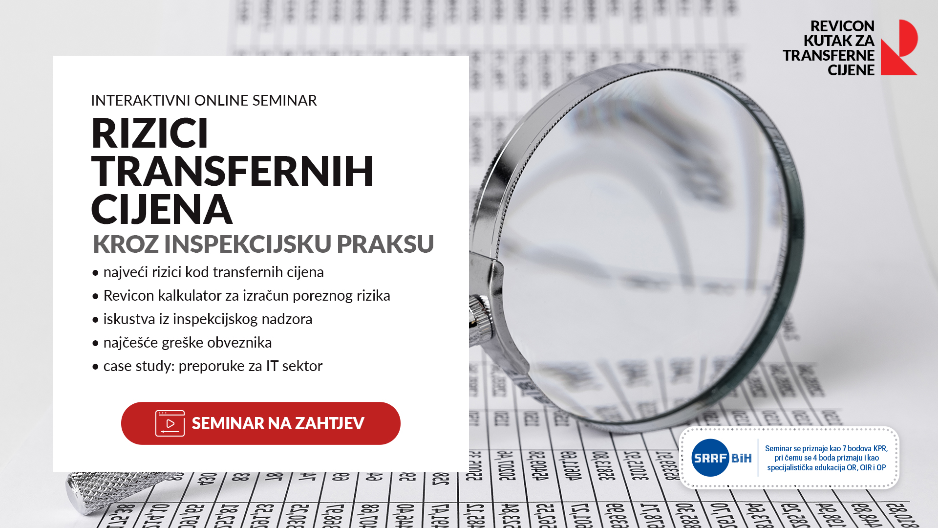RIZICI TRANSFERNIH CIJENA - kroz inspekcijsku praksu -