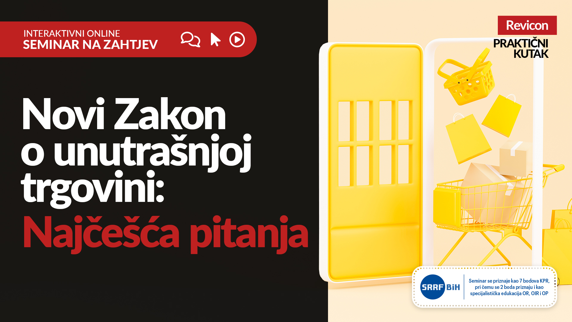 Novi Zakon o unutrašnjoj trgovini: NAJČEŠĆA PITANJA