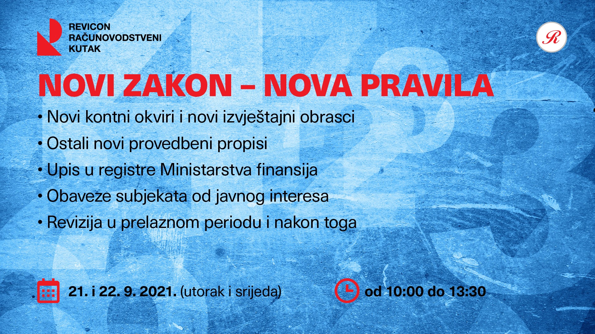 NOVI ZAKON – NOVA PRAVILA