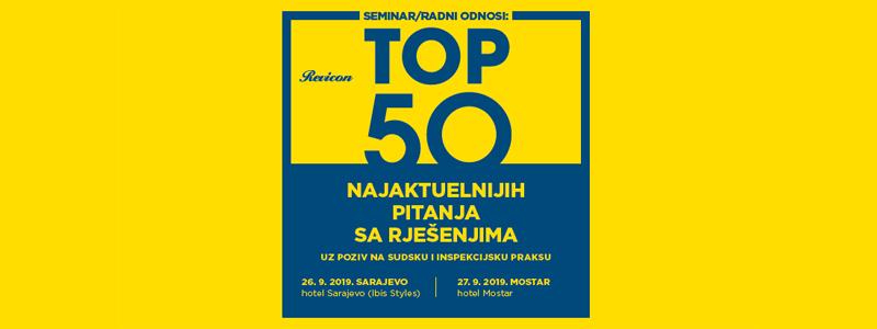 RADNI ODNOSI: TOP 50 NAJAKTUELNIJIH PITANJA SA RJEŠENJIMA