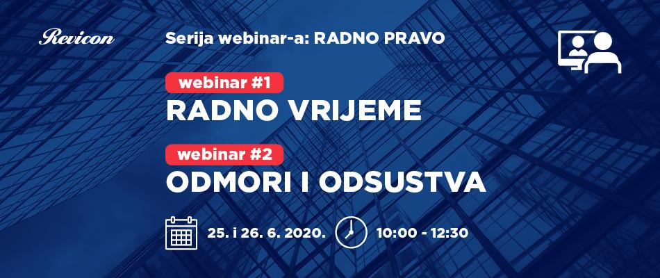 Serija Webinar-a: Radno pravo webinar
