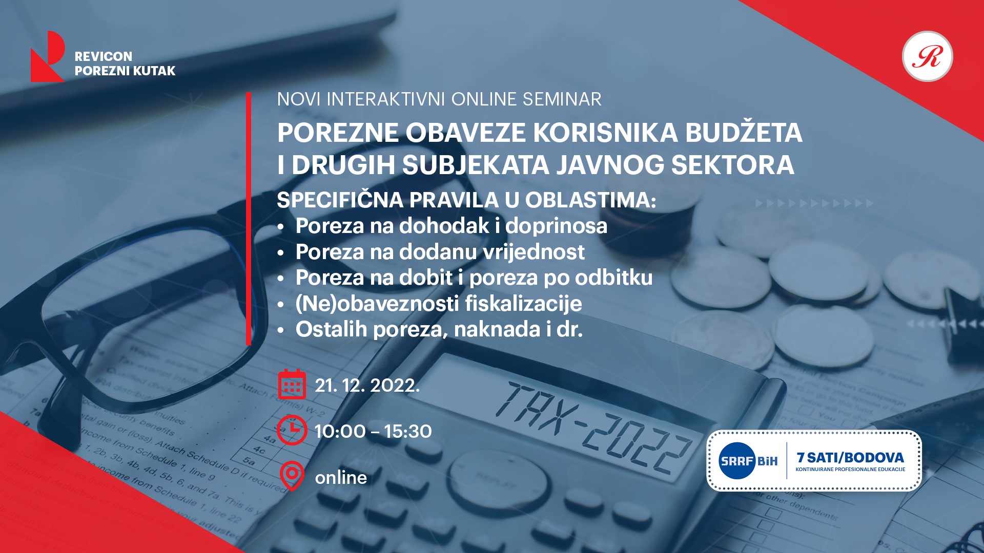 KPE: POREZNE OBAVEZE KORISNIKA BUDŽETA I DRUGIH SUBJEKATA JAVNOG SEKTORA