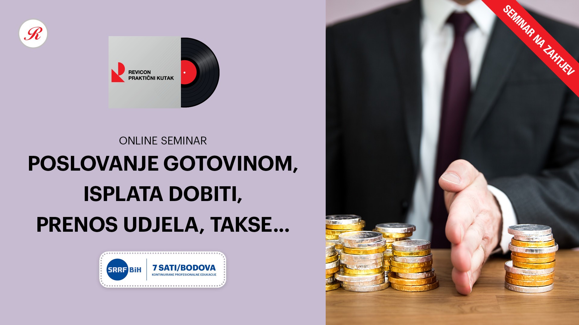 KPE: POSLOVANJE GOTOVINOM, ISPLATA DOBITI, PRENOS UDJELA, TAKSE...
