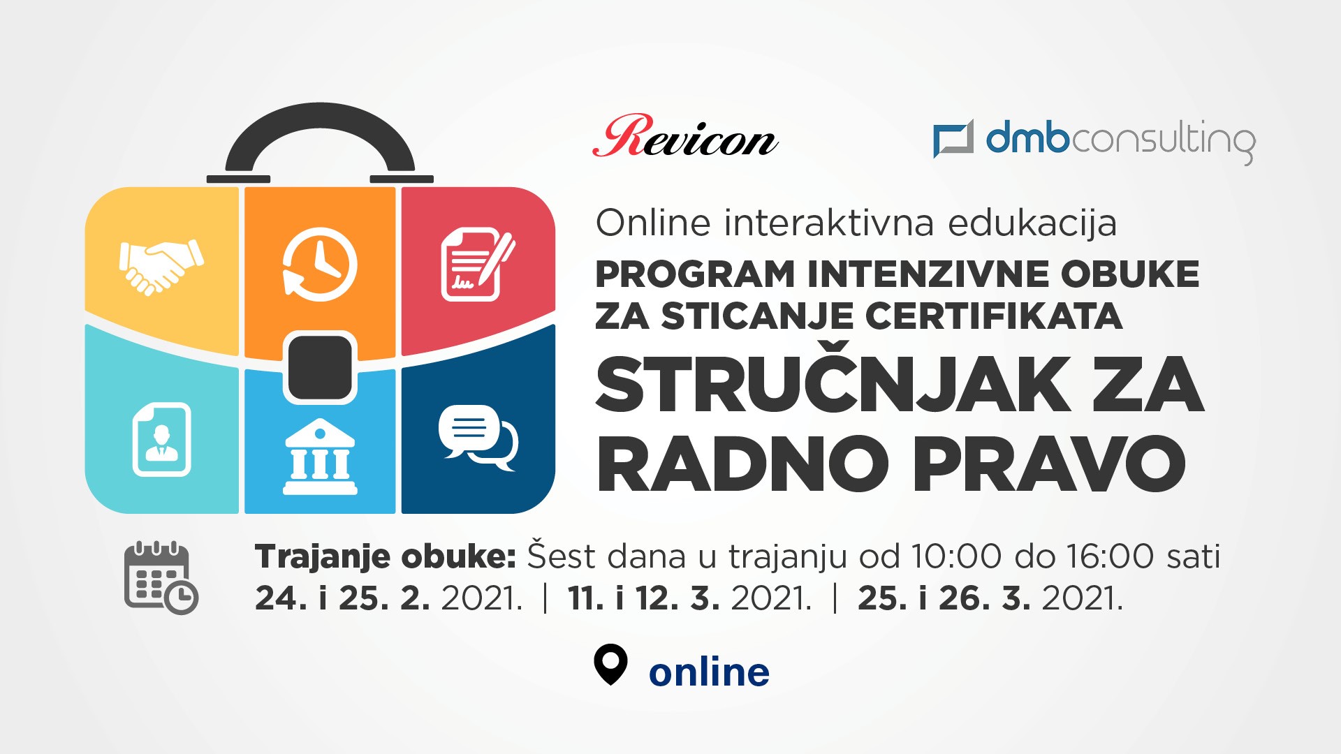 PROGRAM INTENZIVNE OBUKE ZA STICANJE CERTIFIKATA STRUČNJAK ZA RADNO PRAVO