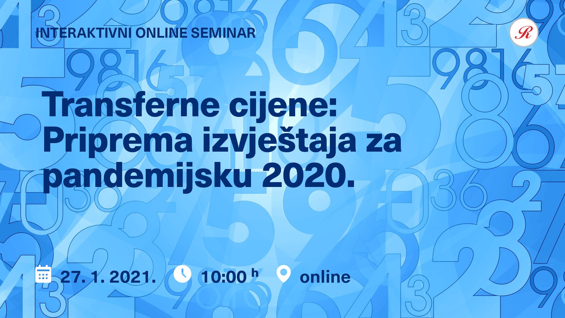 TRANSFERNE CIJENE:PRIPREMA IZVJEŠTAJA ZA PANDEMIJSKU 2020. GODINU
