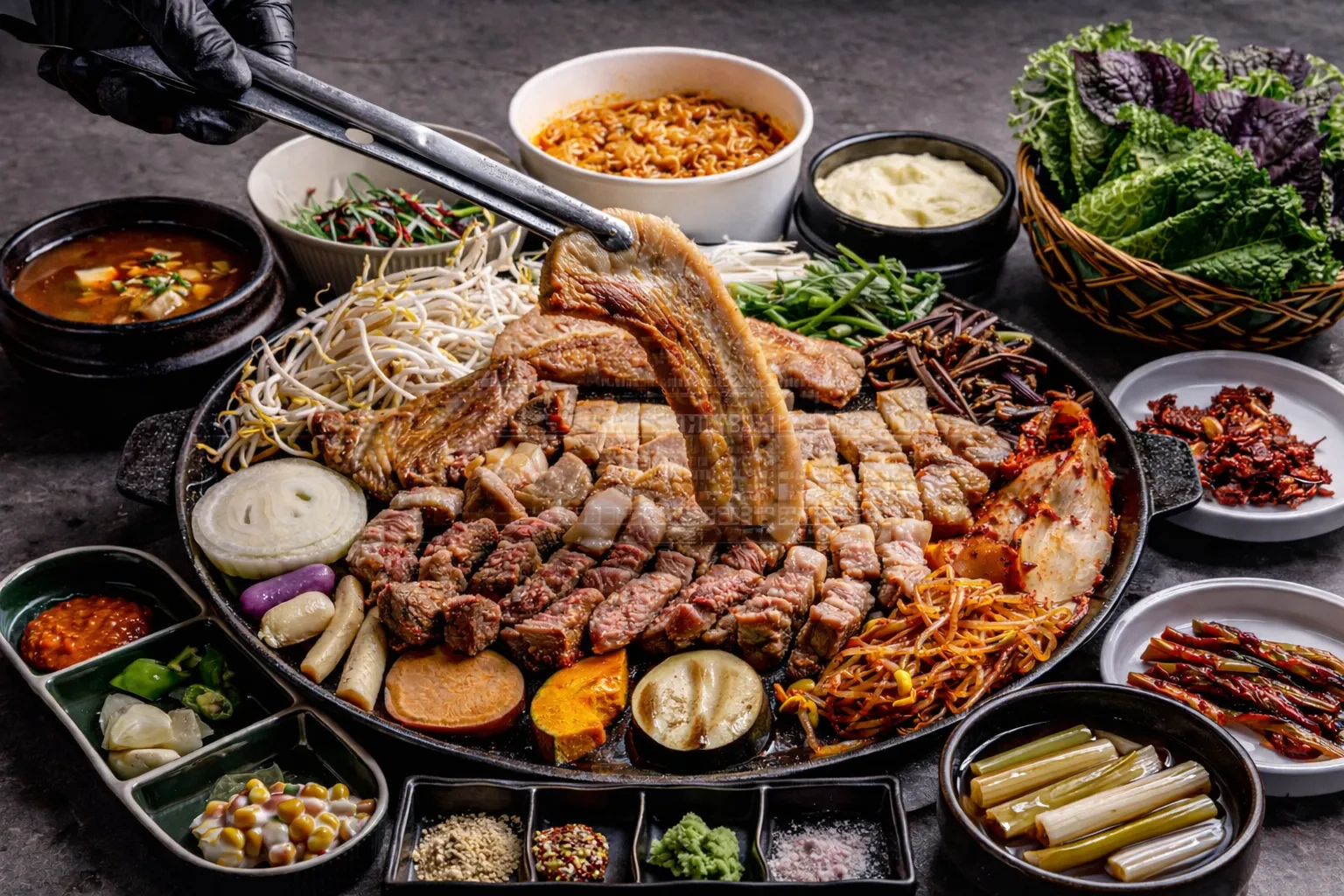 [청주시] 갓고기 솥뚜껑 삼겹살